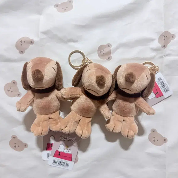 [BUNJANG] Snoopy Bread Doll Keychain / 스누피 브레드 인형 키링