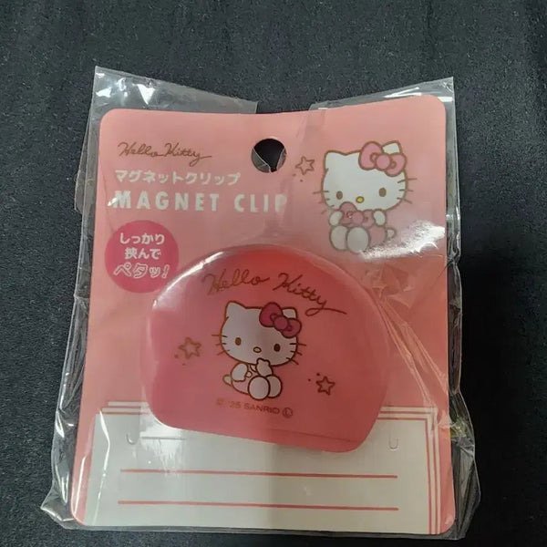 [BUNJANG] Hello Kitty Magnet Clip Pink / 헬로키티 마그넷 클립 핑크
