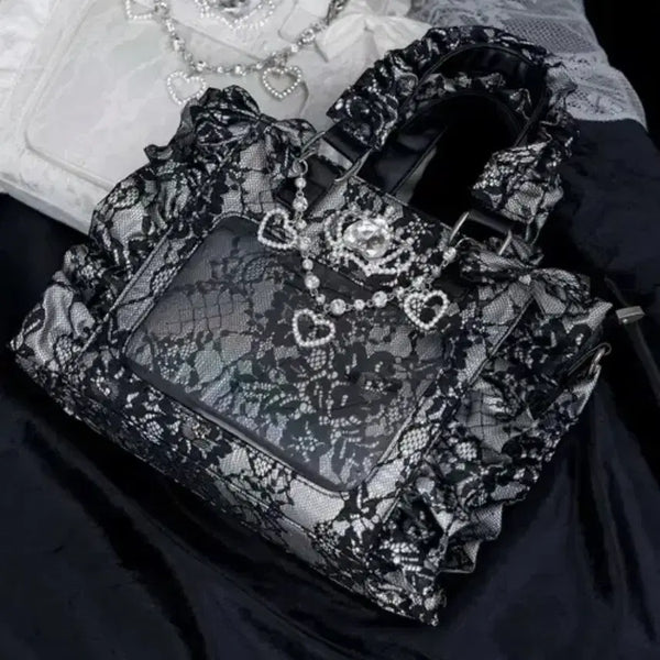 [BUNJANG] Pal L.P. Aurora Ita Bag Black / 팔엘피 오로라 이타백 블랙