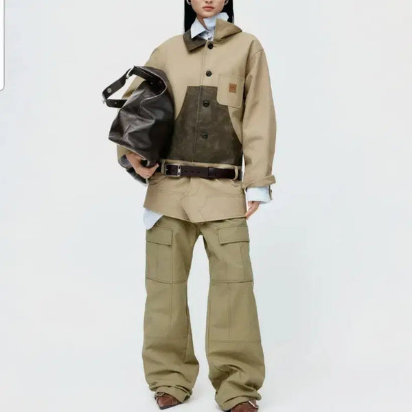 [BUNJANG] Andersson Bell Carpenter Shorts Insert Coat Jacket / 앤더슨벨  카펜터  쇼츠  인서트 코트 자켓