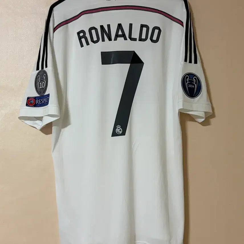 [BUNJANG] Real Madrid 2014-2015 Home Ronaldo Replica Jersey / 14-15 레알마드리드 홈 반팔 유니폼 호날두 레플리카