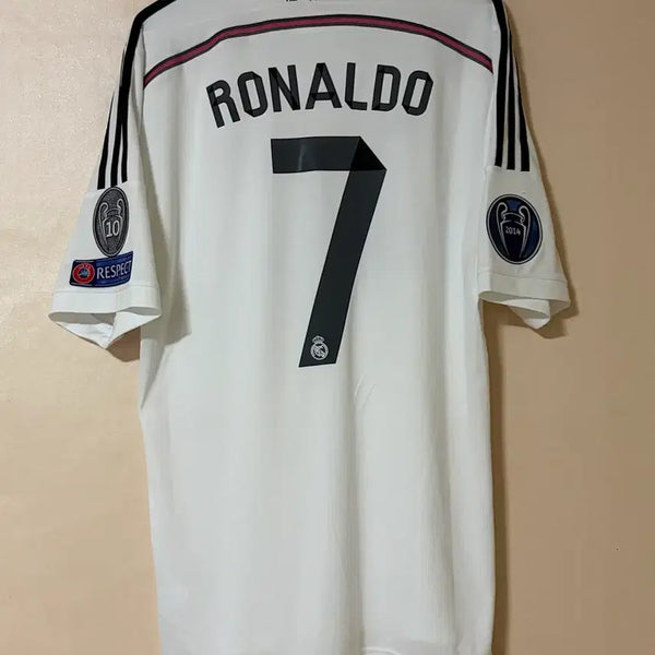 [BUNJANG] Real Madrid 2014-2015 Home Ronaldo Replica Jersey / 14-15 레알마드리드 홈 반팔 유니폼 호날두 레플리카