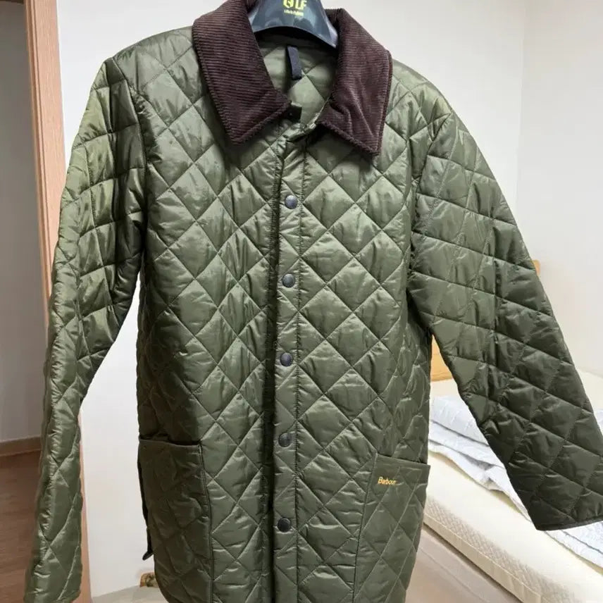 [BUNJANG] Barbour Bedale Quilted Jacket Olive (Size S) / 바버 리데스데일 퀼팅 자켓 올리브 (S사이즈)