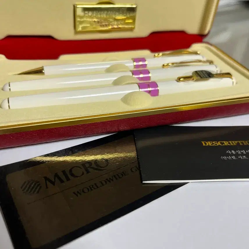 [BUNJANG] Micro Byzantine Mechanical Pencil & Fountain Pen Set / 마이크로 비잔틴 샤프 볼펜 만년필 세트 팝니다.