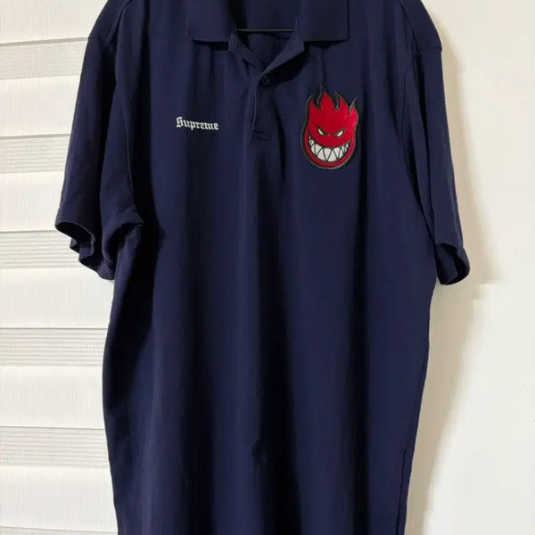 [BUNJANG] Supreme x Spitfire 26ss Polo / [M] 26ss 슈프림 x 스핏파이어 폴로