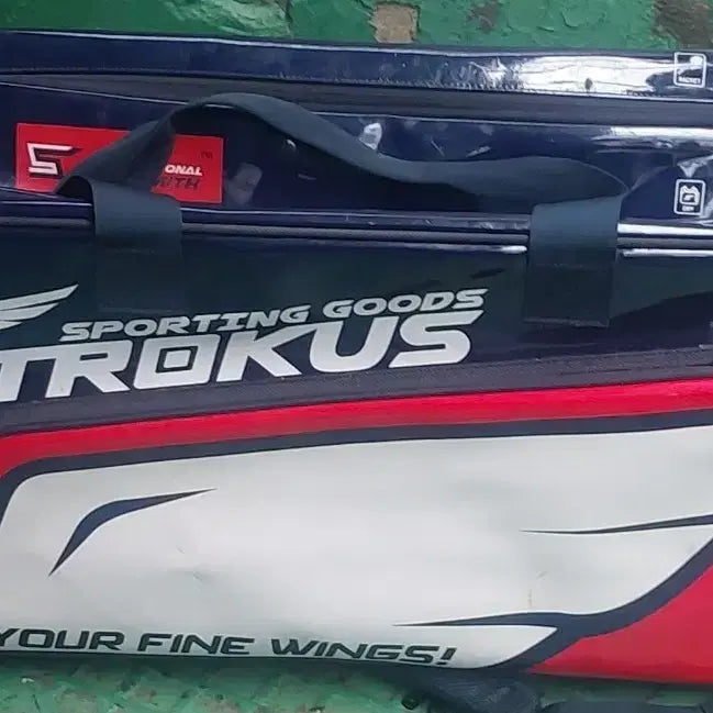 [BUNJANG] Strokers Sports Bag Navy Red / 스트로커스 스포츠 가방 네이비 레드