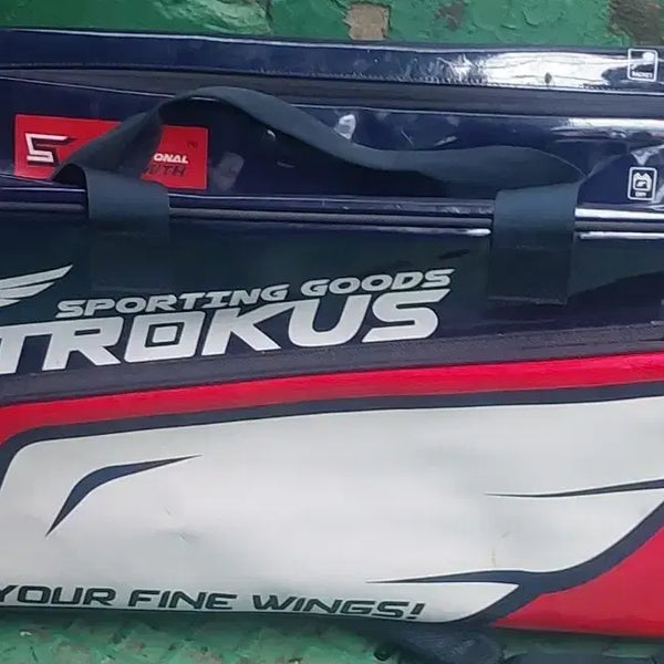 [BUNJANG] Strokers Sports Bag Navy Red / 스트로커스 스포츠 가방 네이비 레드
