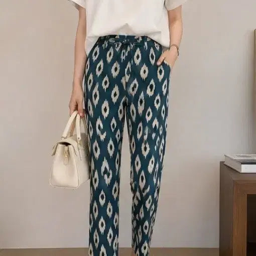 [BUNJANG] Equipment Silk Slim Fit Pants / 이큅먼트 EQUIPMENT 실크 팬츠