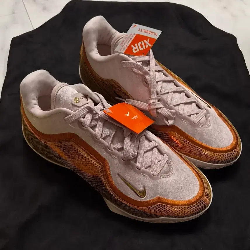 [BUNJANG] Nike LeBron 23 EP Beige Gold Basketball Shoes / [새상품] 나이키 르브론 23 EP 베이지 골드 (280)