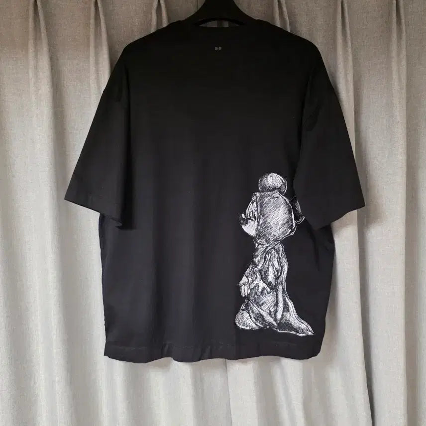 [BUNJANG] Songzio Homme Ghost Mickey T-Shirt Size 48 / 송지오옴므 고스트 미키 티셔츠 48