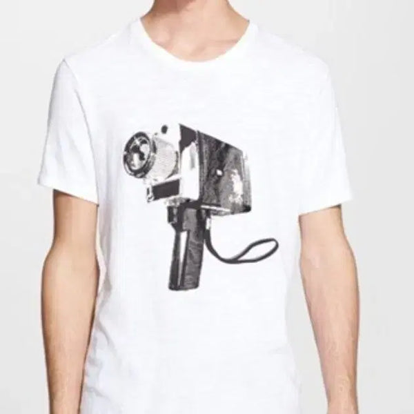 [BUNJANG] Rag & Bone Camera Graphic T-Shirt / 랙앤본  카메라 그래픽 티셔츠