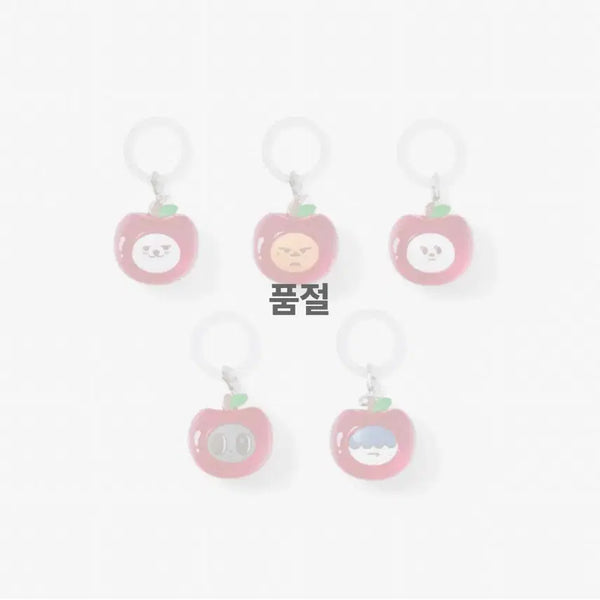 [BUNJANG] TXT Apple Bat Soobin Choe Yong-mong Majirushi Mini Keyring / 투바투 애뿔바투 수빈 용멍 최용멍 메지루시 미니키링