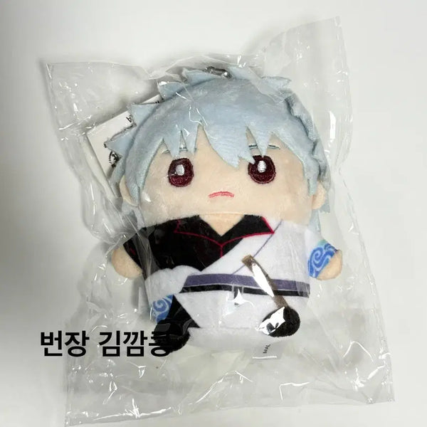 [BUNJANG] Gintama Gintoki Mametome Mascot Plush / [개봉] 은혼 긴토키 마메메이토 마스코트 누이