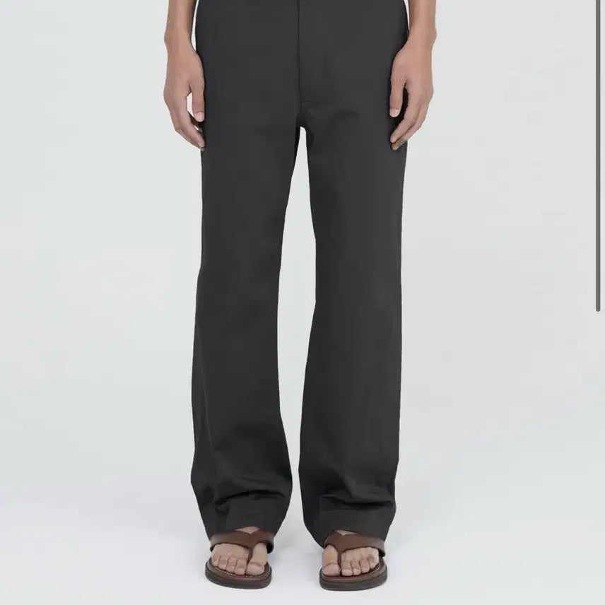[BUNJANG] Brown Yard Essential Light Chino Charcoal / (5)브라운야드 에센셜 라이트 치노 차콜