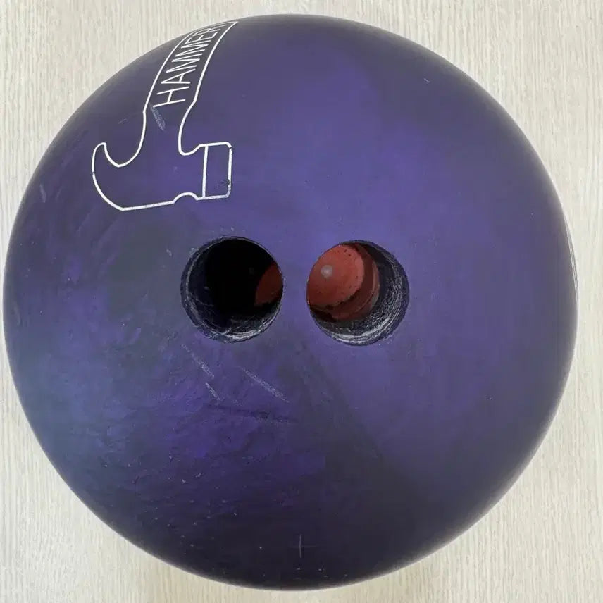 [BUNJANG] Purple Hammer Green Pin Urethane 15lb Bowling Ball / 퍼플햄머 초록핀 우레탄 15파운드