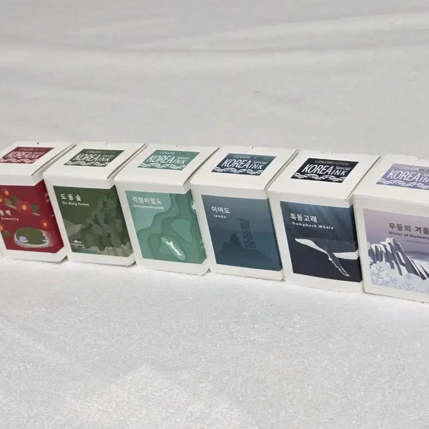 [BUNJANG] Colorverse Project Ink Part.2 Bundle Set (Sealed) / (미개봉)컬러버스 플랜비 한국 스페셜 잉크 part.2 6종 일괄