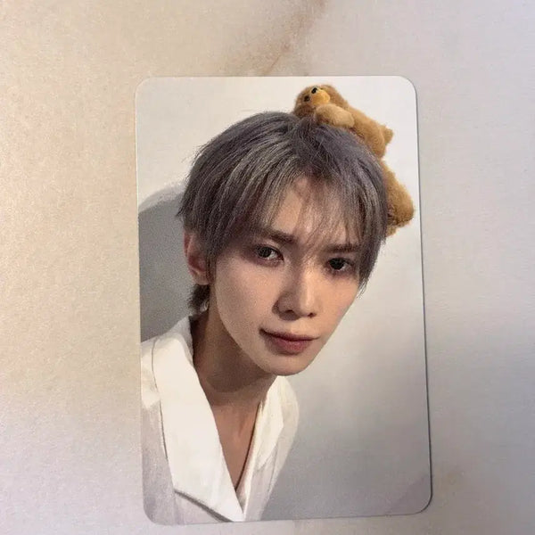 [BUNJANG] ATEEZ Yeosang Golden Hour : Part. 2 Limited Edition Photocard / 에이티즈 여상 골든아워5 맵달 특전 포토카드 티즈 머리 위에 곰