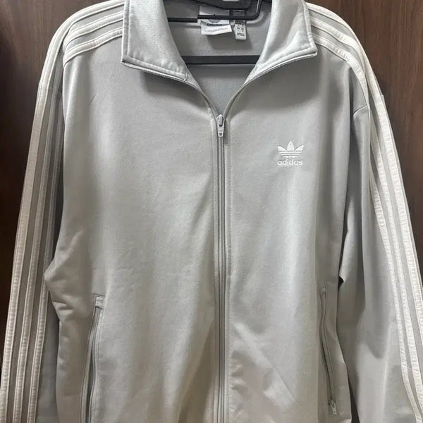 [BUNJANG] Adidas Firebird Track Top Grey L / 아디다스 파이어버드 트랙탑 그레이 L