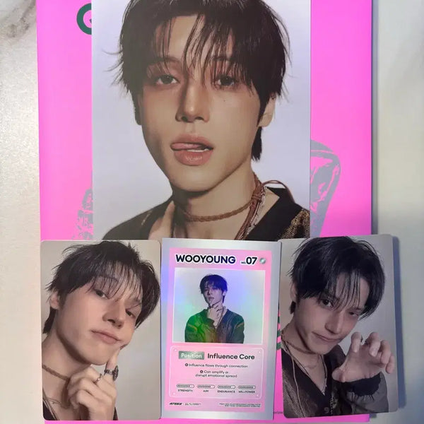 [BUNJANG] ATEEZ Wooyoung Golden Hour : Part. 1 Ver. A Album Full Set / 에이티즈 우영 골든아워5 A 버전 앨범 풀구성