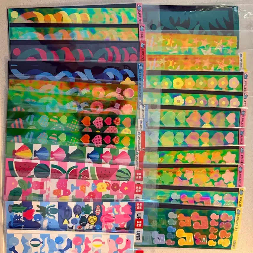 [BUNJANG] YUR Sticker Bundle Set (24 Sheets) / (새상품) 유르 스티커 24장 일괄