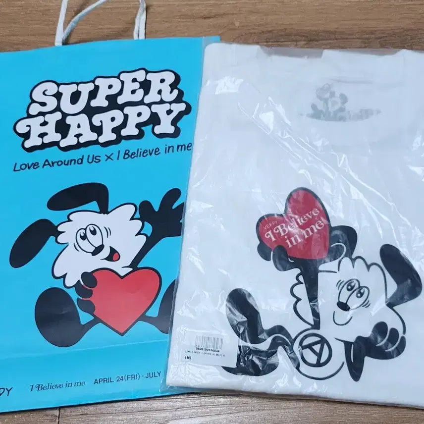 [BUNJANG] Verdy x Lotte Museum Verdy T-Shirt #1 White (M) Sealed / M 베르디 롯데 뮤지엄 verdy 티셔츠 #1 화이트 미개봉새상품
