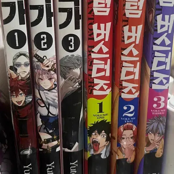 [BUNJANG] Phantom Busters Complete Set / 극락가 팬텀 버스터즈 만화책 일괄 판매