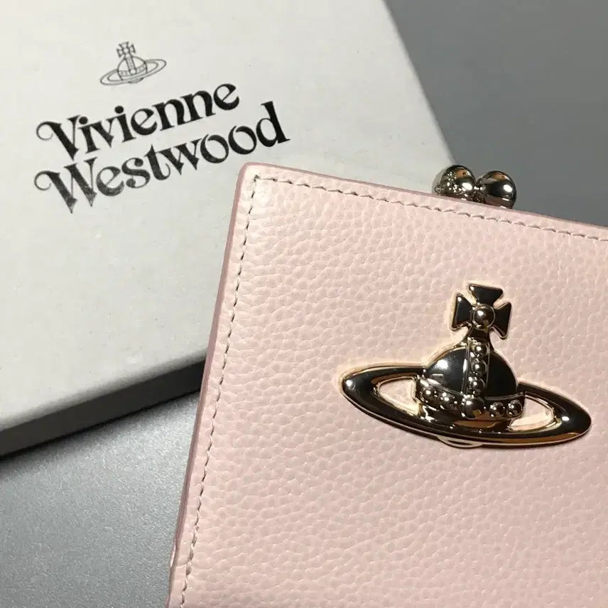 [BUNJANG] Vivienne Westwood Red Label Executive Bi-fold Wallet (Japan Limited Edition, Pink) / 비비안웨스트우드 레드라벨 executive 접이식 지갑 일본한정