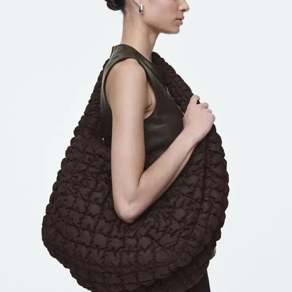 [BUNJANG] COS Oversized Brown Bag / 코스 오버사이즈 브라운 정품 제니 가방