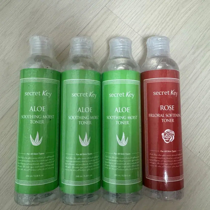 [BUNJANG] Secret Key Fresh Toner Bundle Set / 시크릿 키 프레쉬 토너 4개 일괄