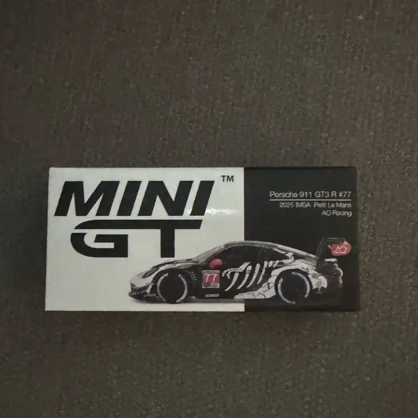 [BUNJANG] MiniGT 1/143 Porsche 911 GT3 R #77 Petit Le Mans / 미니지티 1143 스켈 랙시 개봉양품