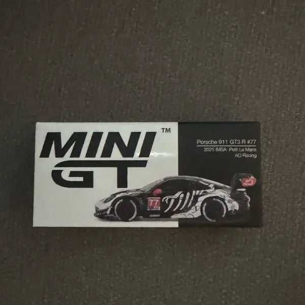 [BUNJANG] MiniGT 1/143 Porsche 911 GT3 R #77 Petit Le Mans / 미니지티 1143 스켈 랙시 개봉양품