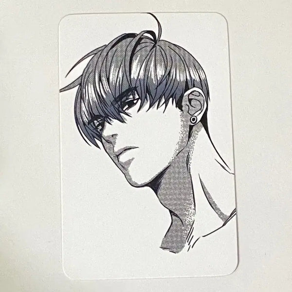 [BUNJANG] Ki-mul-deul-ui Se-gye x Toonique Collaboration Cafe Visit Photocard / 기물들의 세계 투니크 콜라보 카페 방문포카 방포 포토카드 비엘 BL