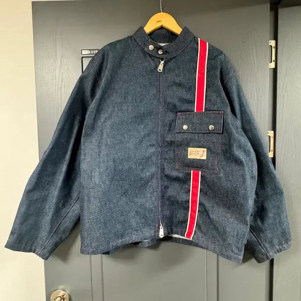 [BUNJANG] Kapital 14oz Denim Todoterreno Motocross Jacket Indigo / Kapital) 캐피탈 14온즈 데님 토도테레노 모토크로스 자켓 인디고