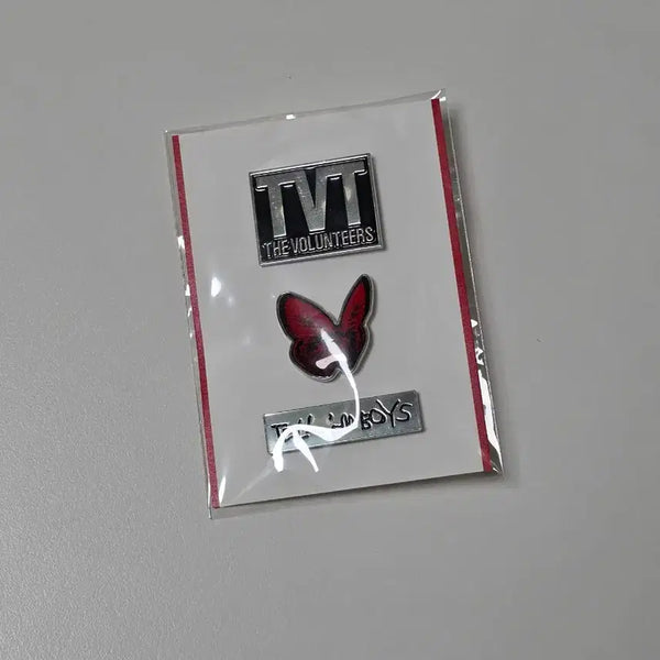 [BUNJANG] The Volunteers TVT Badge Set / 더발룬티어스 The volunteers 배지 세트