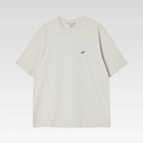 [BUNJANG] Afterpray Essential Symbol Embroidery T-Shirt Ivory M / 애프터프레이 에센셜 심벌 브로드리 티셔츠 아이보리M