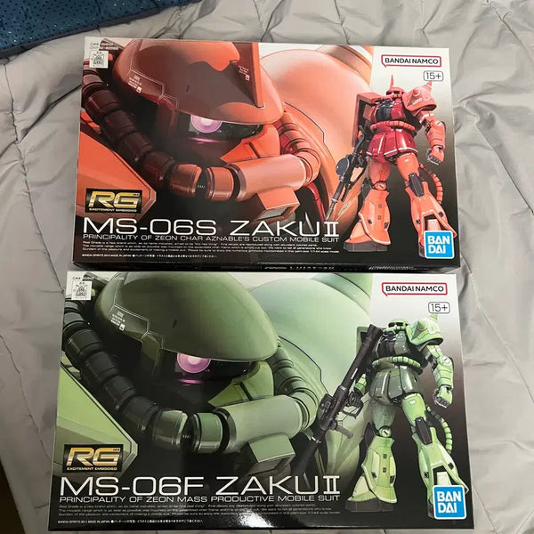 [BUNJANG] RG Zaku II Char's Custom / Rg 자쿠2 샤아자쿠2