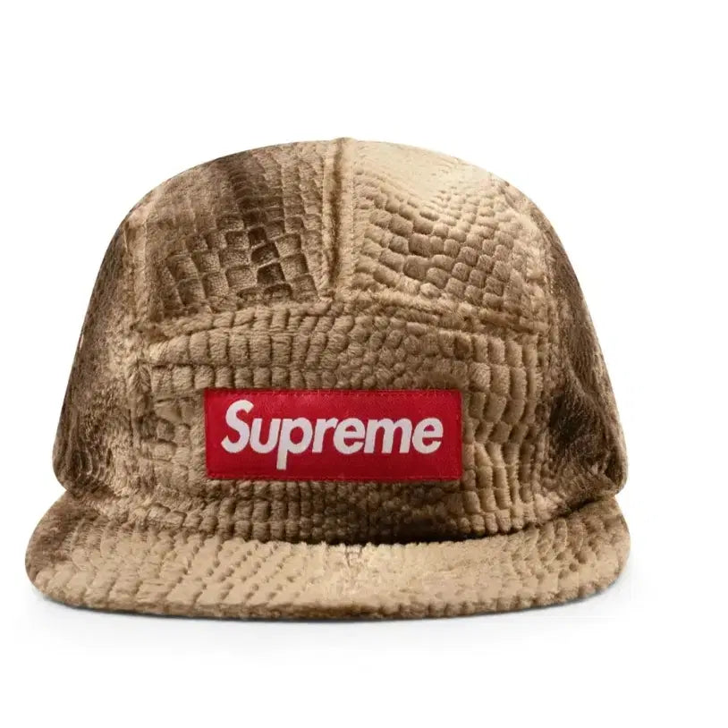 [BUNJANG] Supreme Velvet Camp Cap / 슈프림 벨벳 캠프캡 Supreme Velvet Camp Cap