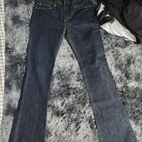 [BUNJANG] Kapital 14oz 5p Jeans Indigo / 캐피탈 14oz.5p 플레어진30