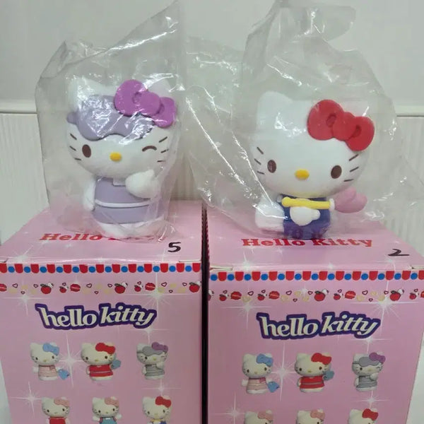 [BUNJANG] Hello Kitty Figure Set (2 Pieces) / 헬로키티 피규어