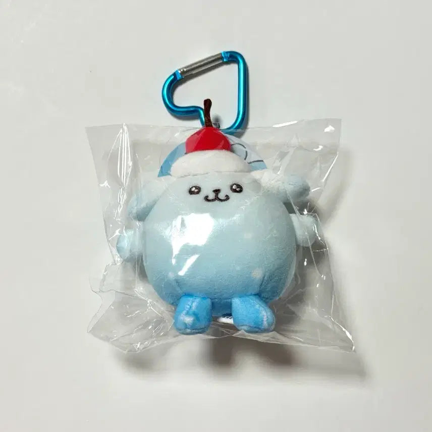 [BUNJANG] Sanrio Pompompurin Soda Version Mascot Plush Keychain with Carabiner / [미개봉] 소다 무뉴구루미 해피플레이버 폼폼푸린 마스코트 누이 인형 키링 카라비너