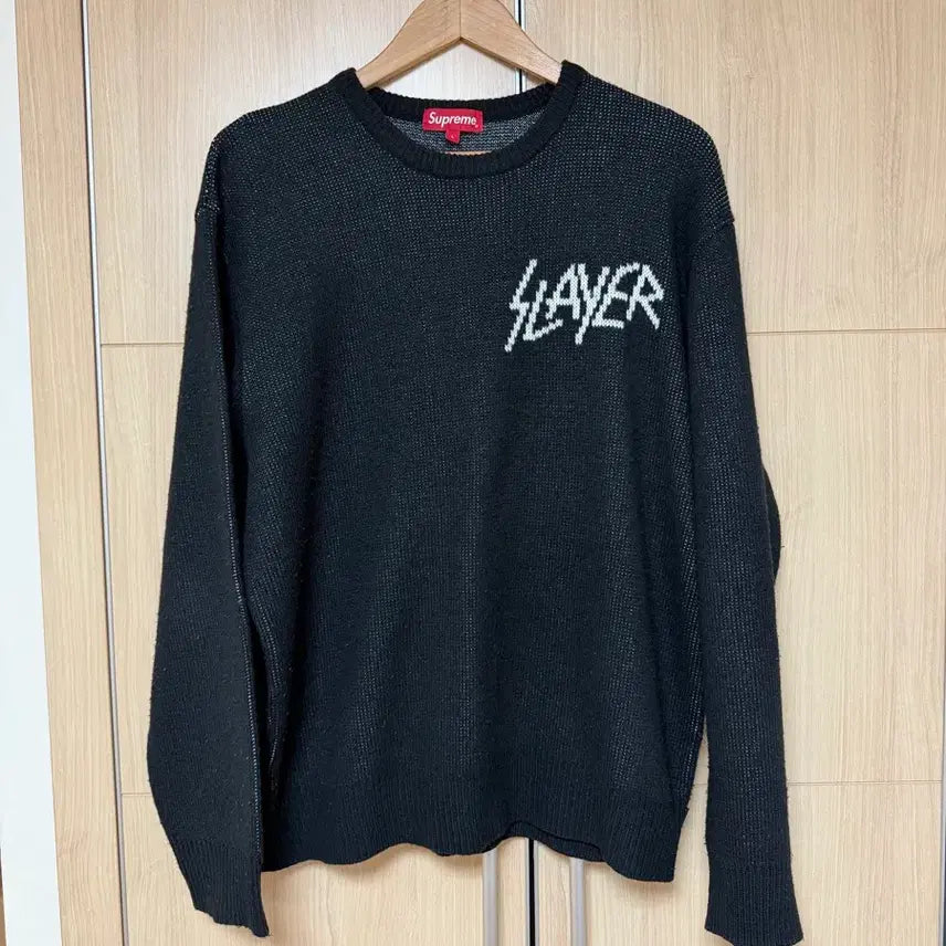 [BUNJANG] Supreme Slayer Knit Sweater L / [L] 슈프림 슬레이어 니트 스웨터