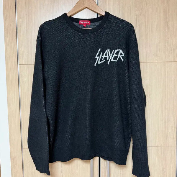 [BUNJANG] Supreme Slayer Knit Sweater L / [L] 슈프림 슬레이어 니트 스웨터