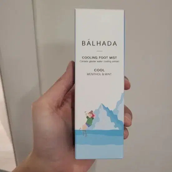 [BUNJANG] Balhada Cooling Foot Mist Menthol Mint / 발하다 쿨링 풋 미스트 멘톨 민트 새상품