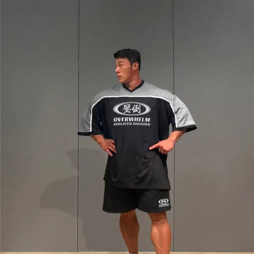 [BUNJANG] Abso Double Circle Rugby Jersey Size 3 / 압도 더블써클 럭비져지3사이즈 새제품