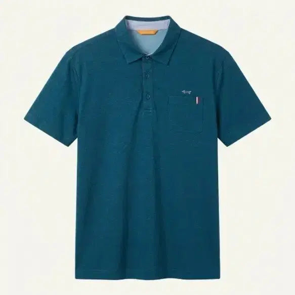 [BUNJANG] Louis Castel Green Polo T-shirt Size 105 / 루이까스텔 청록색 카라티 105