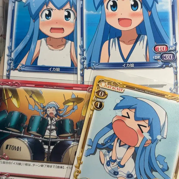 [BUNJANG] Squid Girl Precious Memories Classic Trading Card / 침략 오징어소녀 프레셔스메모리즈 고전 카드