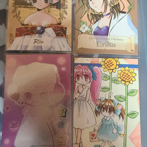 [BUNJANG] Digi-Charat Dejiko's Party 2 Card Bundle Set / 디지캐럿 데지코의 파티2 카드 4장 일괄판매