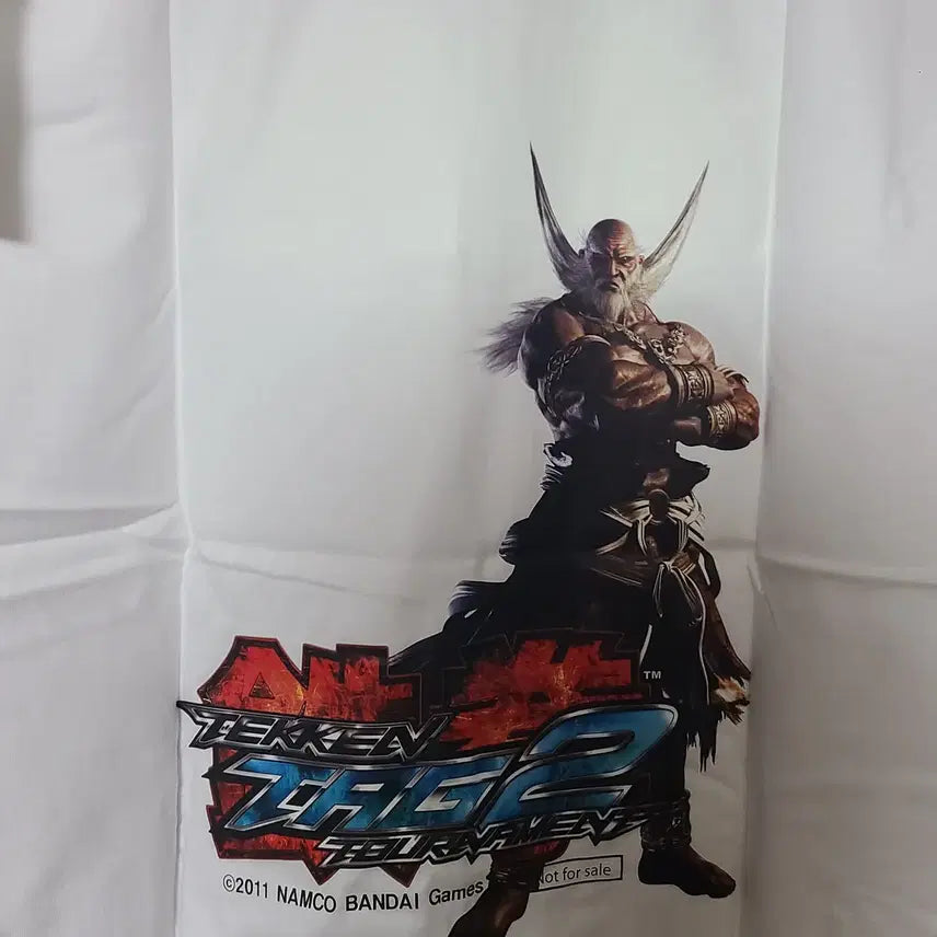 [BUNJANG] Tekken Tag Tournament 2 Jinpachi T-Shirt (Size M) / 철권 태그2 진파치 티셔츠