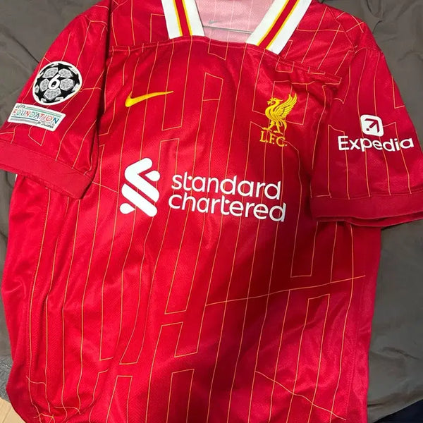 [BUNJANG] Liverpool 24/25 Champions League Full Patch Jersey / 24/25 리버풀 챔스 유니폼 풀패치