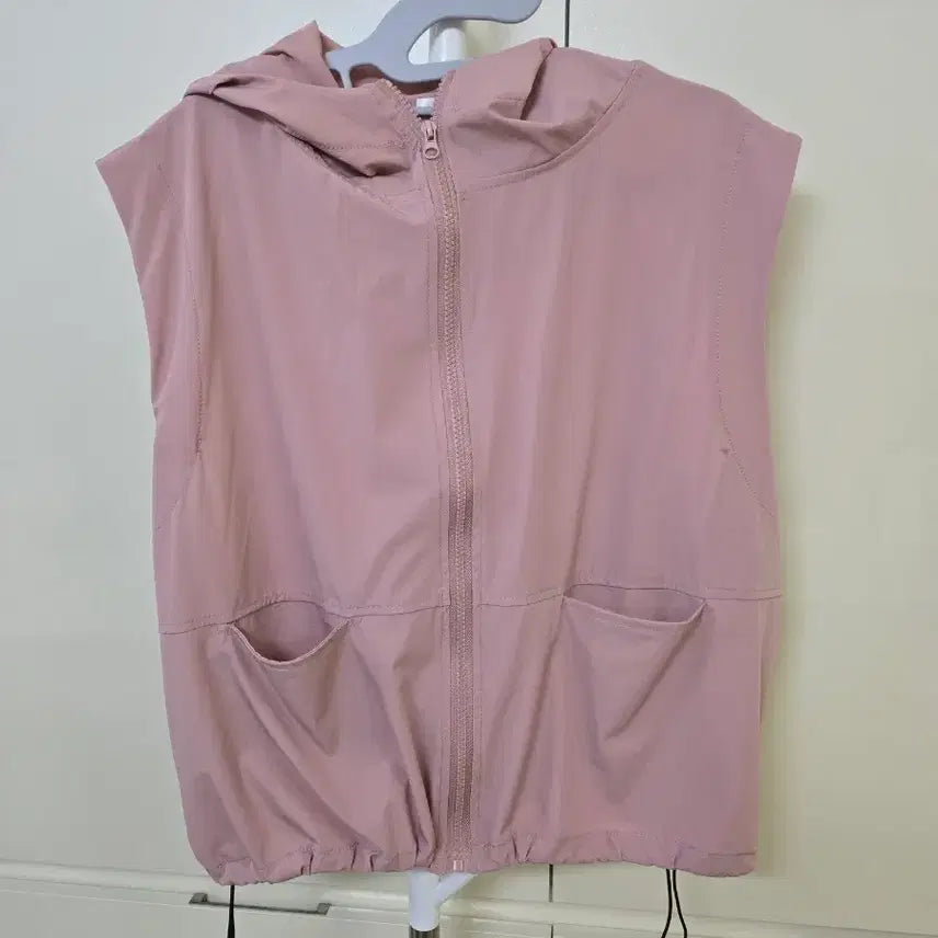 [BUNJANG] Nike Women's Fleece Hooded Vest Pink / 나이키 여성 플리스 후드 조끼 핑크